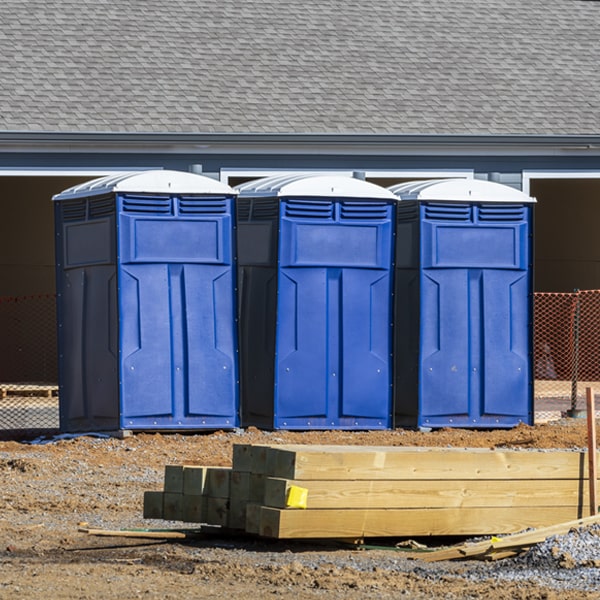 are there different sizes of portable toilets available for rent in Genoa West Virginia